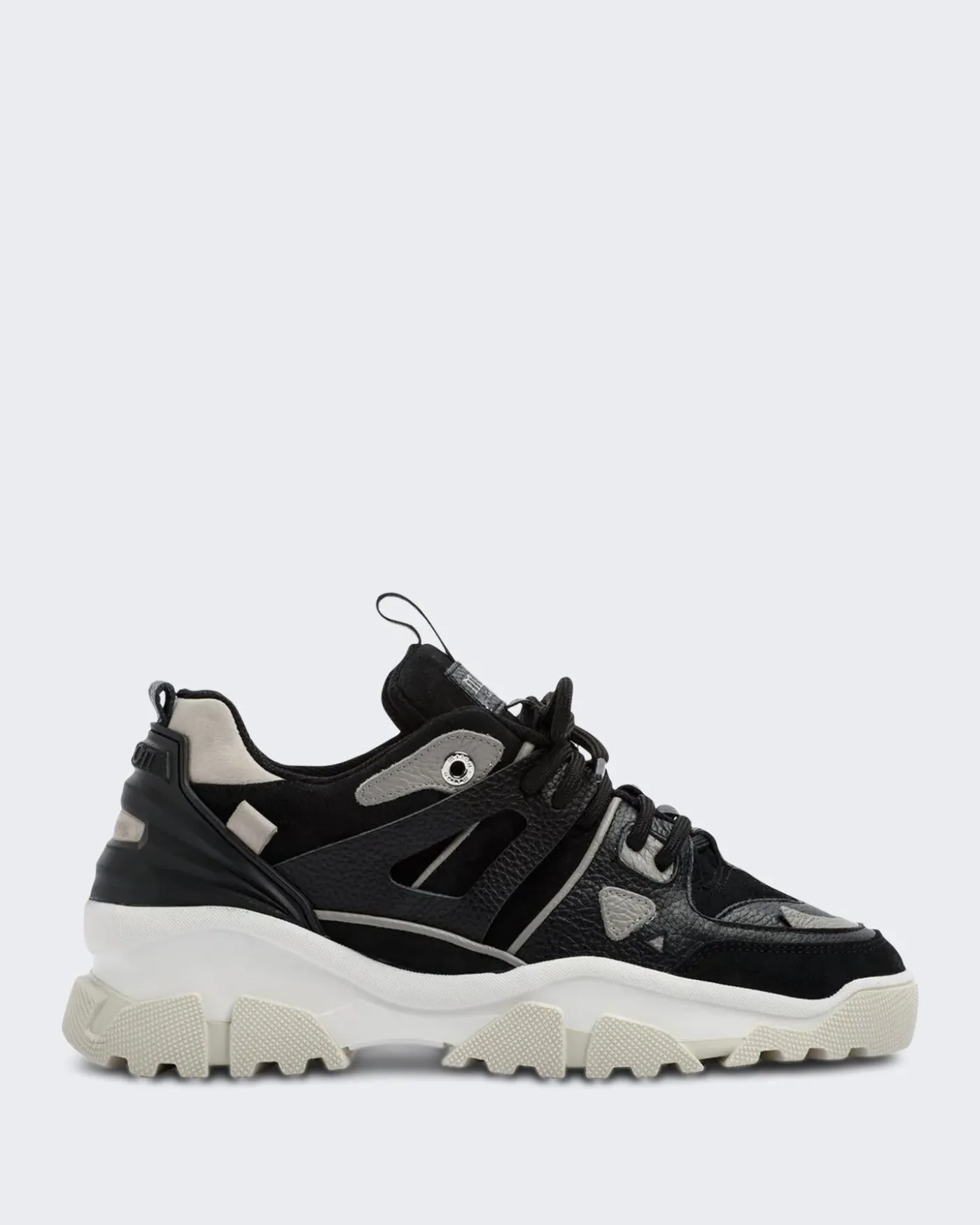 Heren Genova Sneaker Zwart