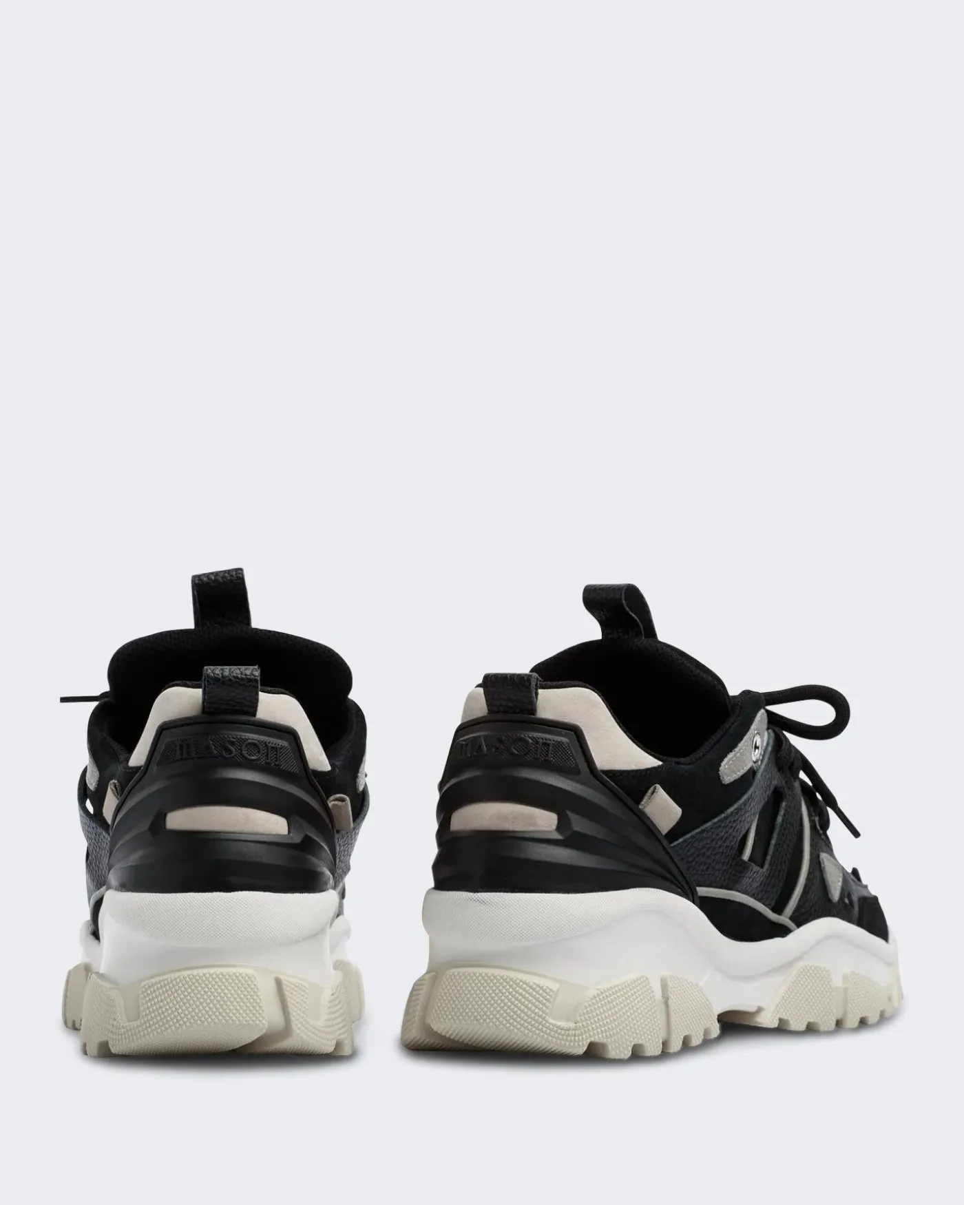 Heren Genova Sneaker Zwart