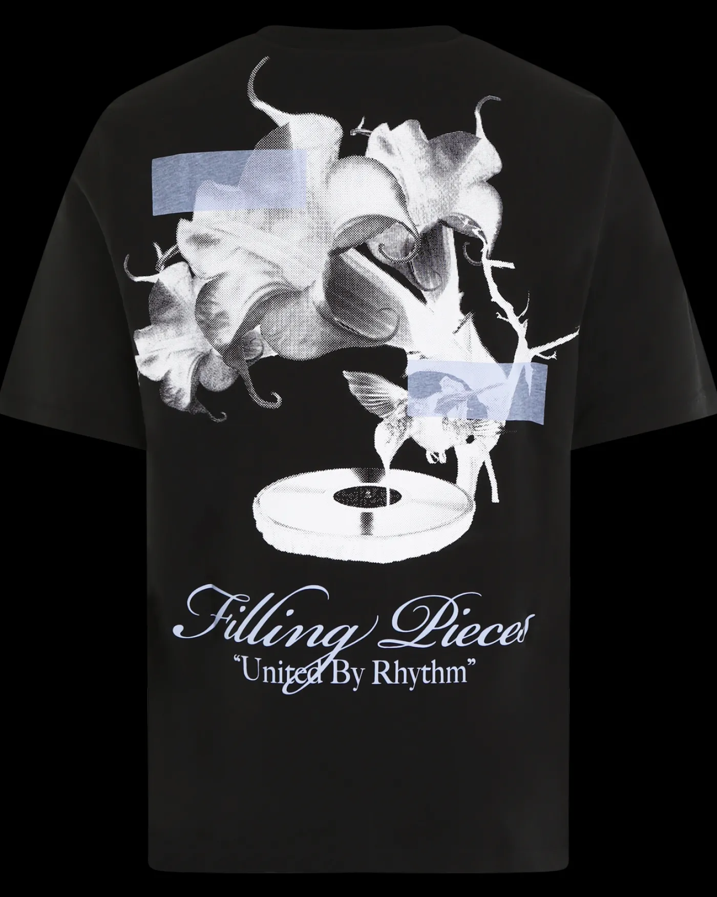 Heren Grammophone T-Shirt Zwart