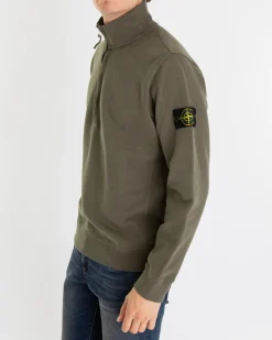 Heren Half Zip Sweater Groen