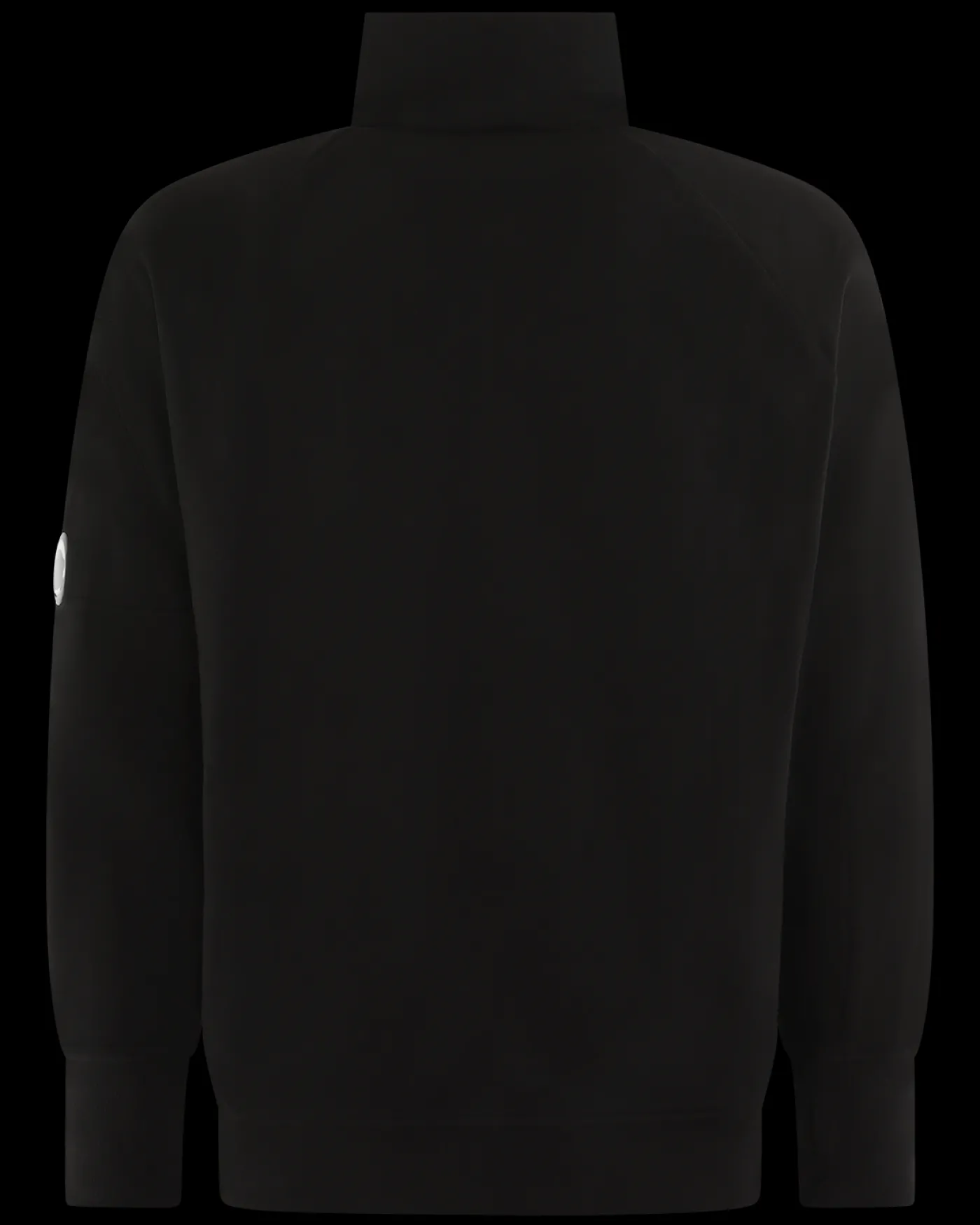 Heren Half-Zip Lens Sweater Zwart