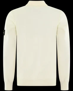 Heren Half-Zip Sweater Ivory