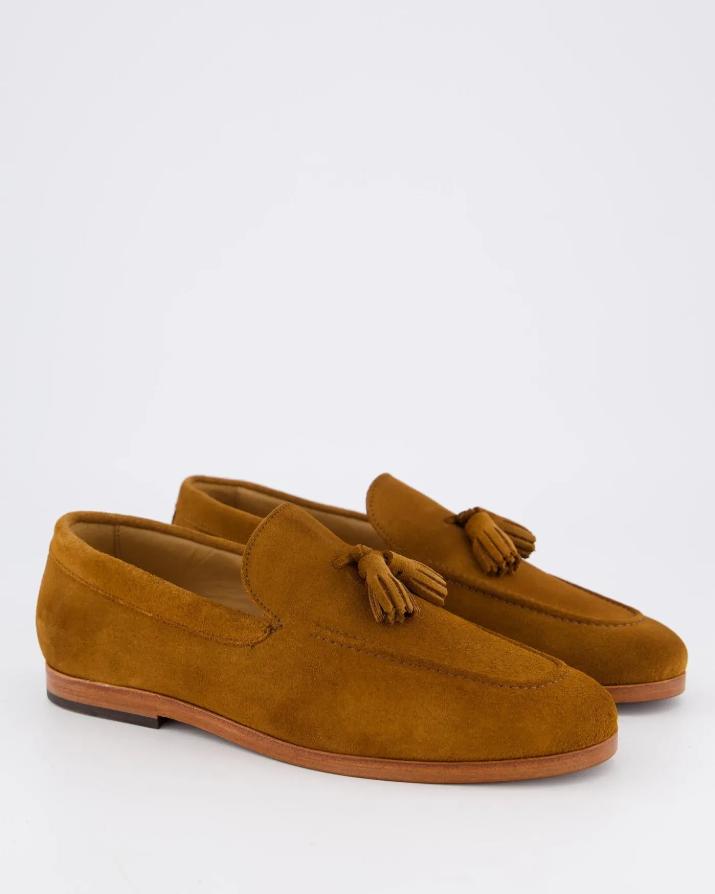 Heren Harrison Loafer Pom Pom Cognac