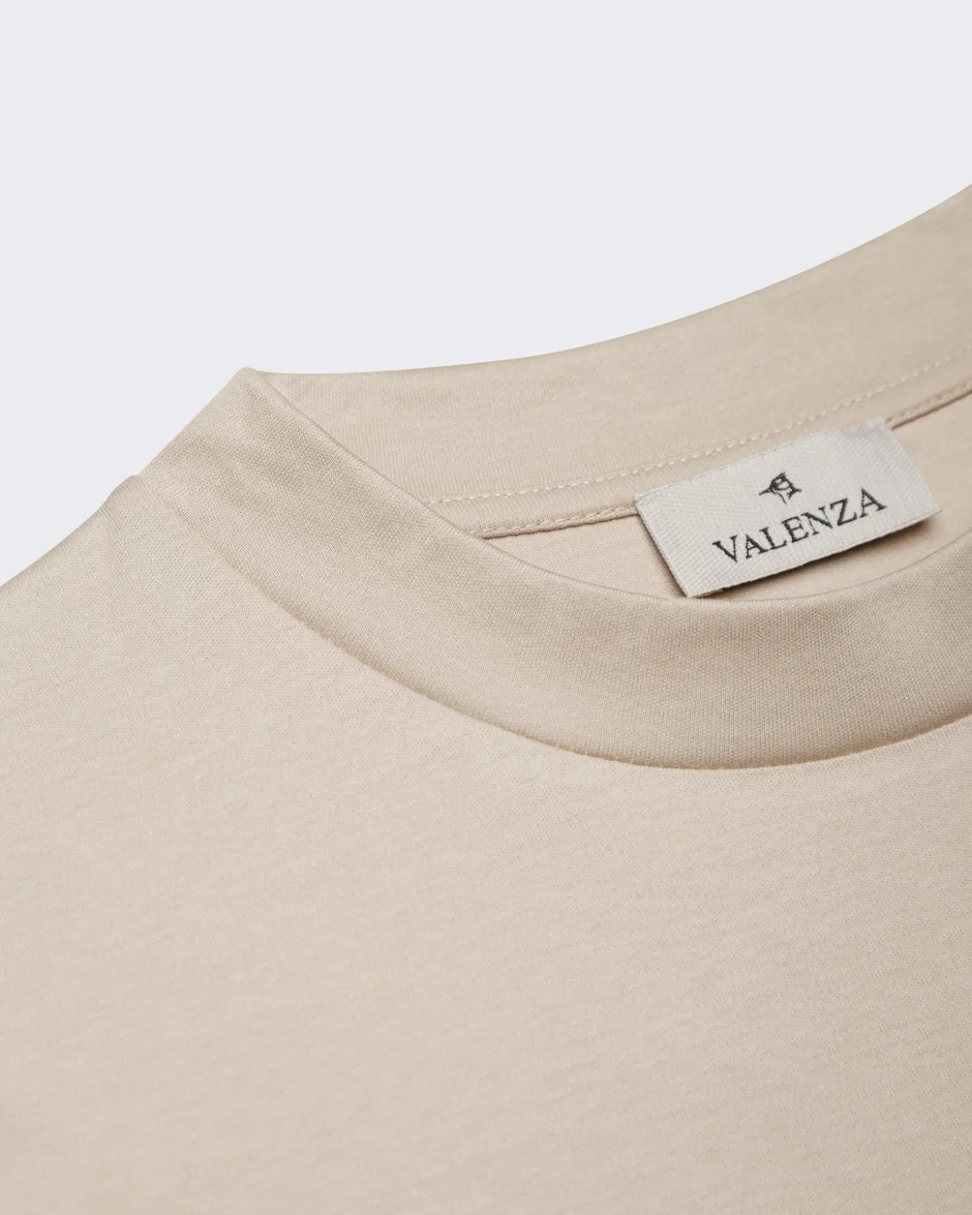 Heren Heavy Supima Sweater Beige