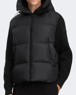 Heren Hybridge Grove Knit Zwart