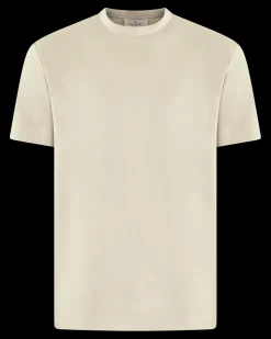 Heren Interlock Supima T-Shirt Beige