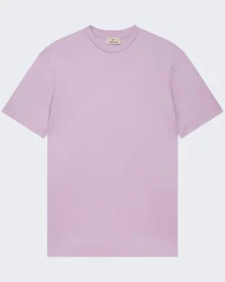 Heren Interlock Supima T-Shirt Paars