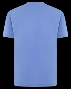 Heren Interlock Supima T-Shirt Blauw