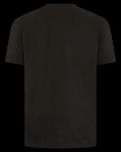 Heren Interlock Supima T-Shirt Zwart