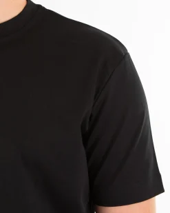 Heren Interlock Supima T-Shirt Zwart
