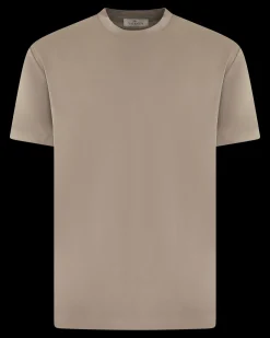 Heren Interlock Supima T-Shirt Grijs