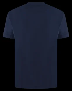Heren Interlock Supima T-Shirt Blauw