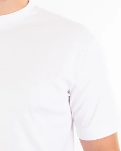 Heren Interlock Supima T-Shirt Wit