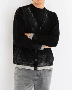 Heren K-Larence Cardigan Zwart