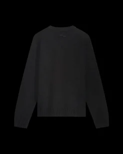 Heren Knit Sweater Knot Zwart