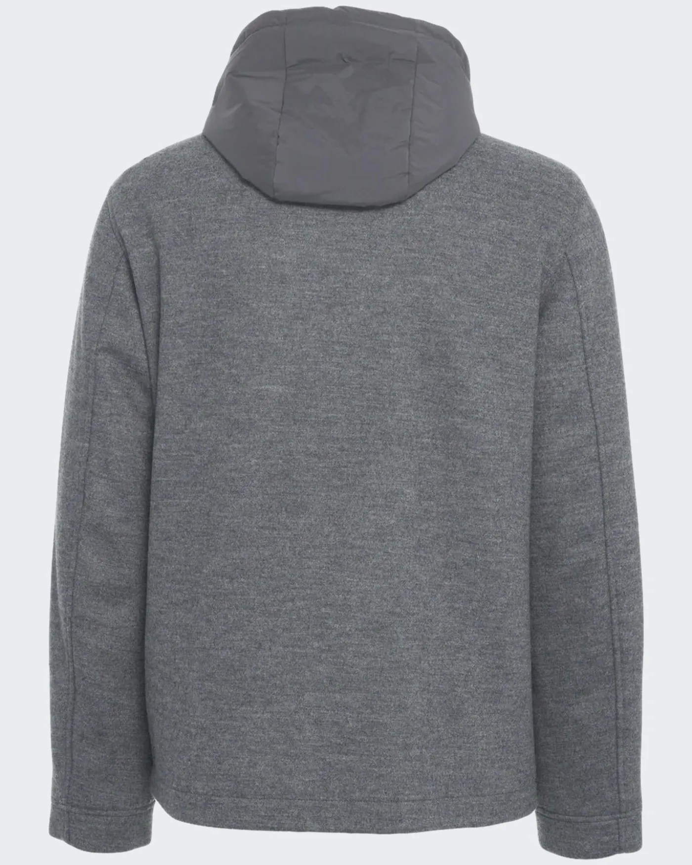 Heren Knitted Wool Shirt Jack Grijs