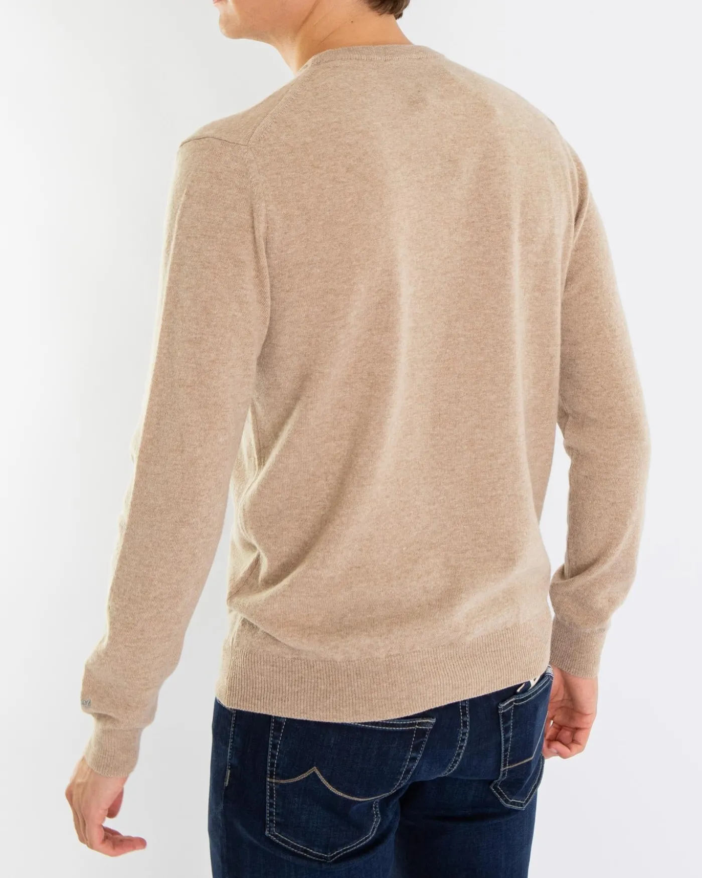 Heren Lambswool Crewneck