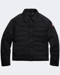 Heren Lodge Coach Jacket Zwart