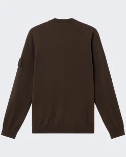 Heren Logo Patch Poloshirt Grijs