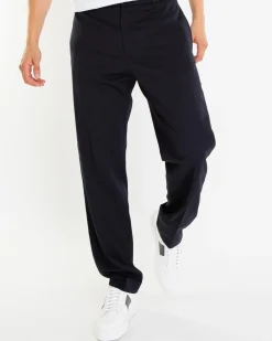 Heren Logopatch Pantalone Blauw