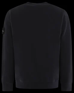 Heren Logo-patch Sweater Blauw