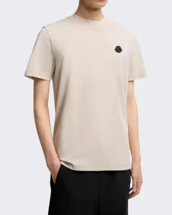 Heren Logopatch T-Shirt Zwart