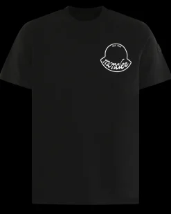 Heren Logoprinted T-Shirt Zwart