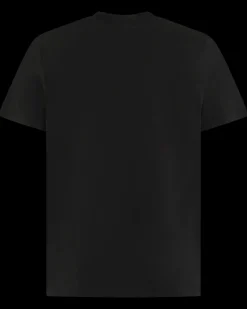 Heren Logoprinted T-Shirt Zwart
