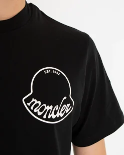 Heren Logoprinted T-Shirt Zwart