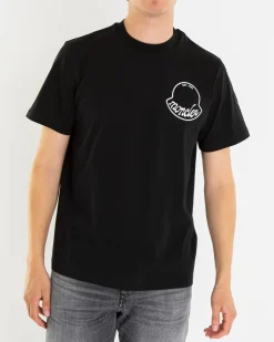 Heren Logoprinted T-Shirt Zwart