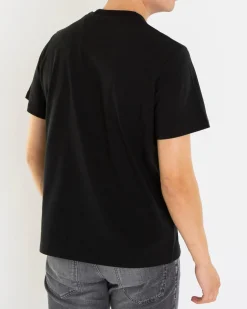 Heren Logoprinted T-Shirt Zwart