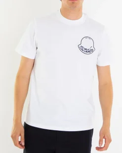Heren Logoprinted T-Shirt Wit