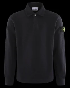 Heren LongSleeve Polo Blauw