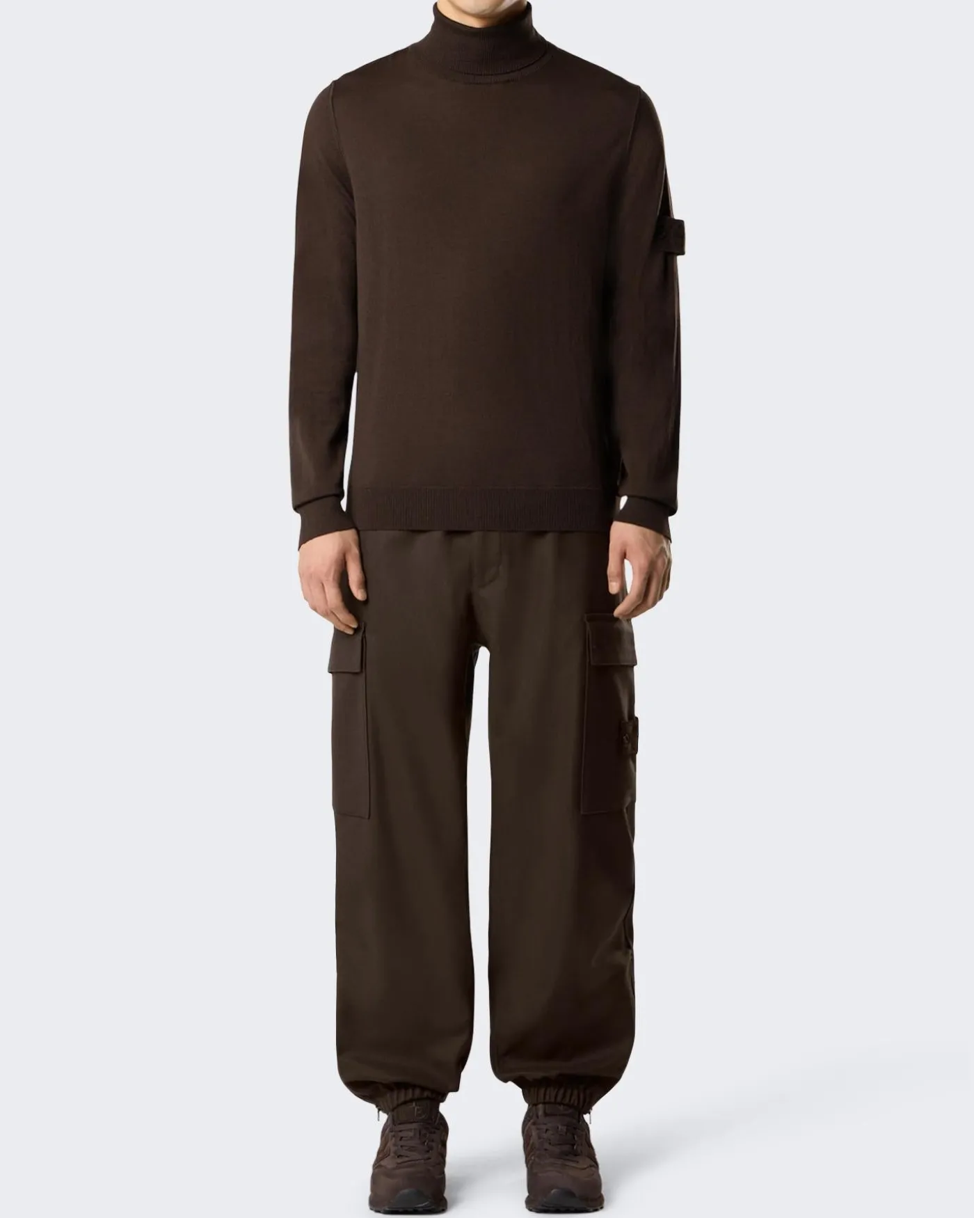 Heren Loose-fit Cargo Pants Bruin