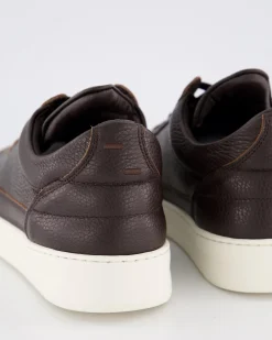 Heren Low Top Grain Sneaker Bruin