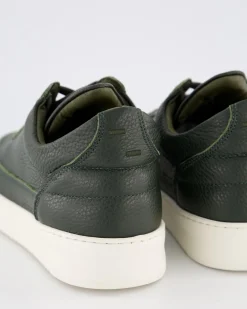 Heren Low Top Grain Sneaker Groen