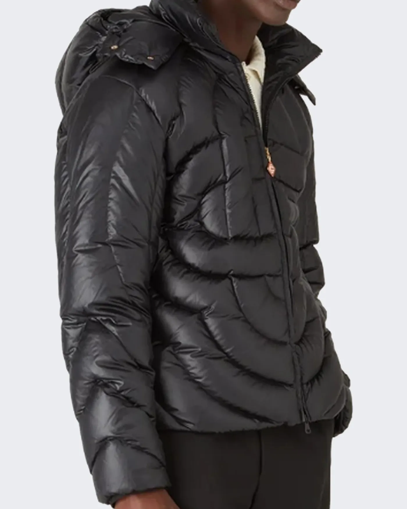 Heren Mens CC Quilted Puffer Jacket