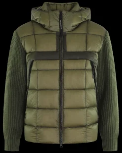 Heren Merino Mixed Jacket Groen