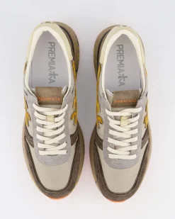 Heren Mick Sneaker Beige/Bruin