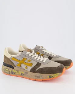 Heren Mick Sneaker Beige/Bruin