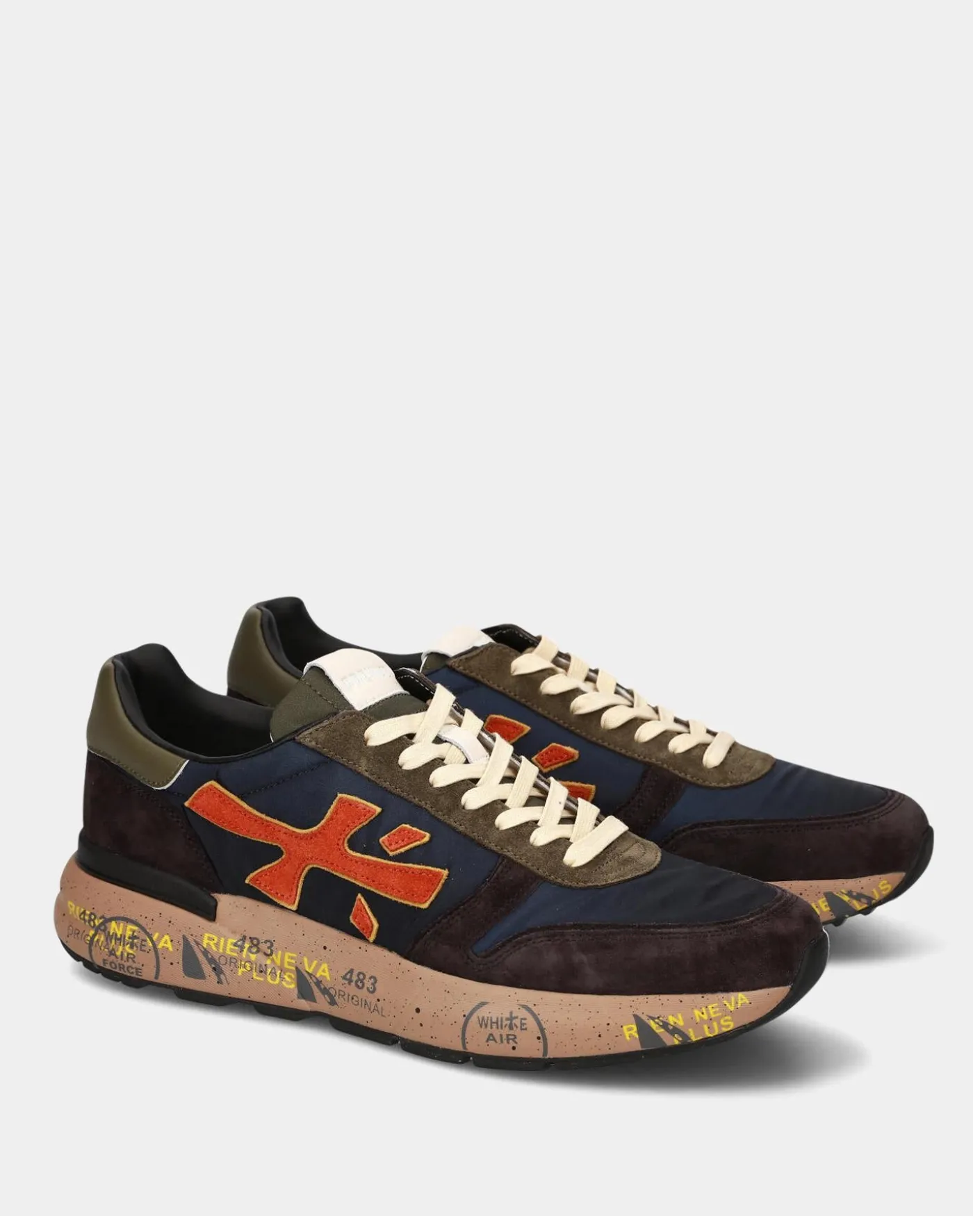 Heren Mick Sneaker Blauw