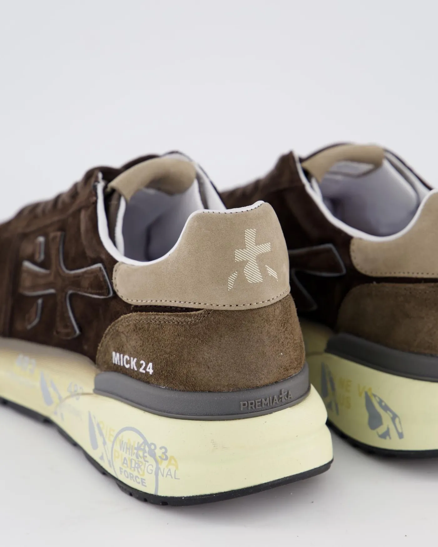 Heren Mick Sneaker Bruin