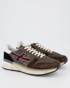 Heren Mick Sneaker Bruin/Rood