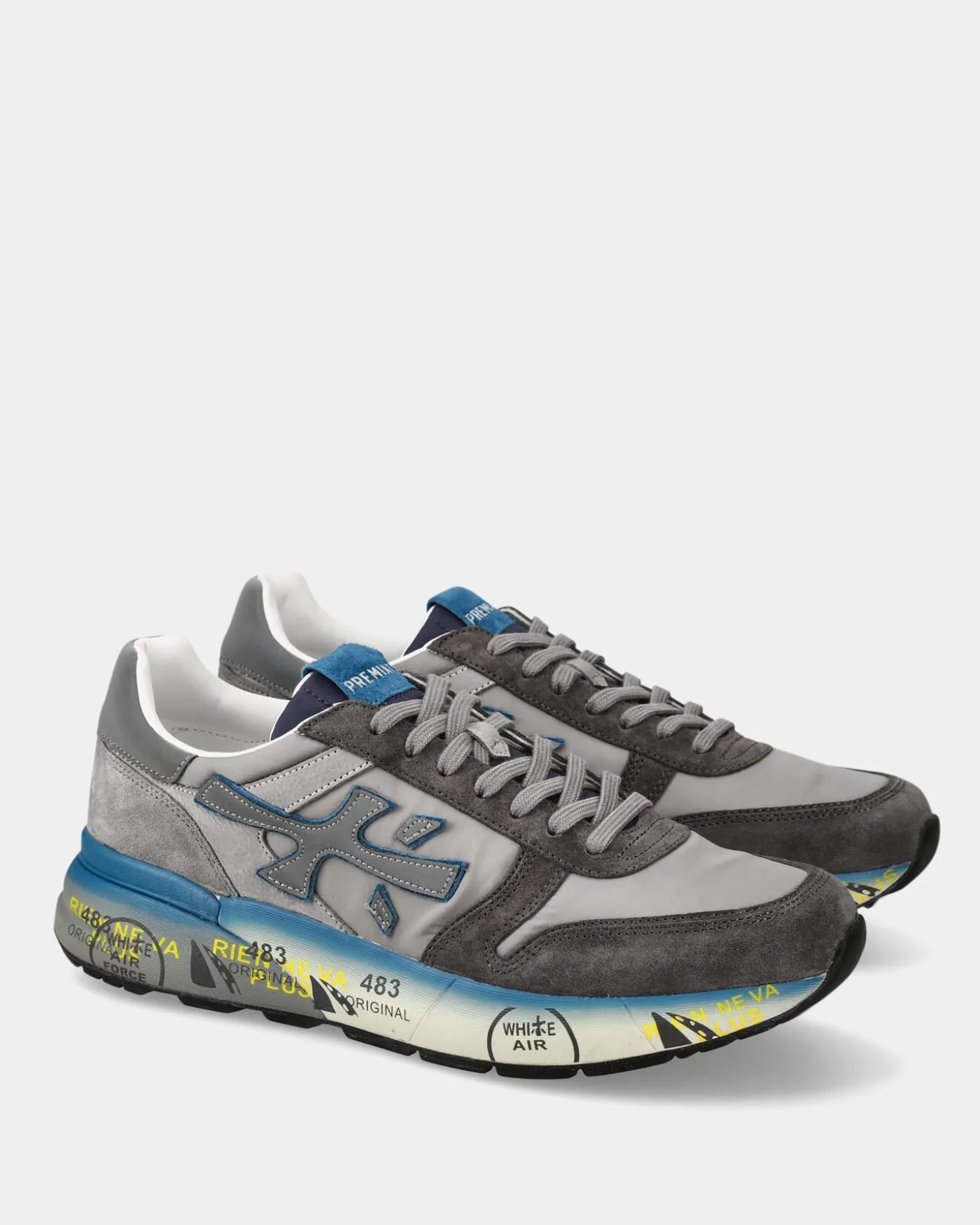 Heren Mick Sneaker Grijs
