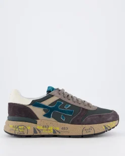 Heren Mick Sneaker Grijs/Blauw