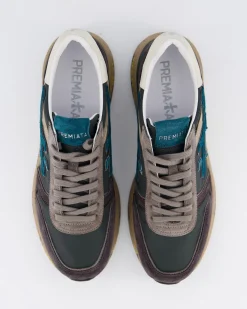 Heren Mick Sneaker Grijs/Blauw