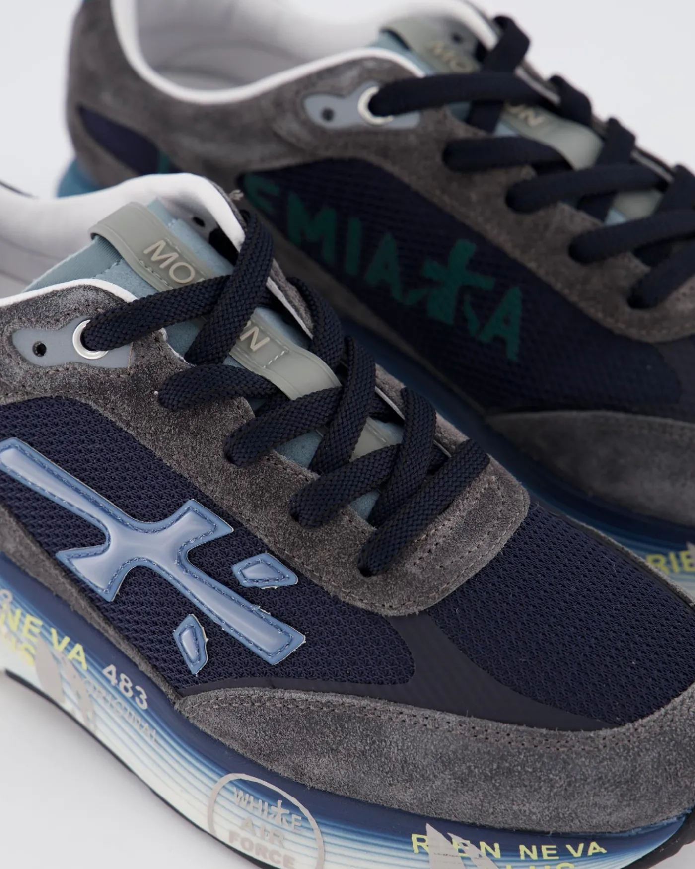 Heren Moerun Sneaker Blue