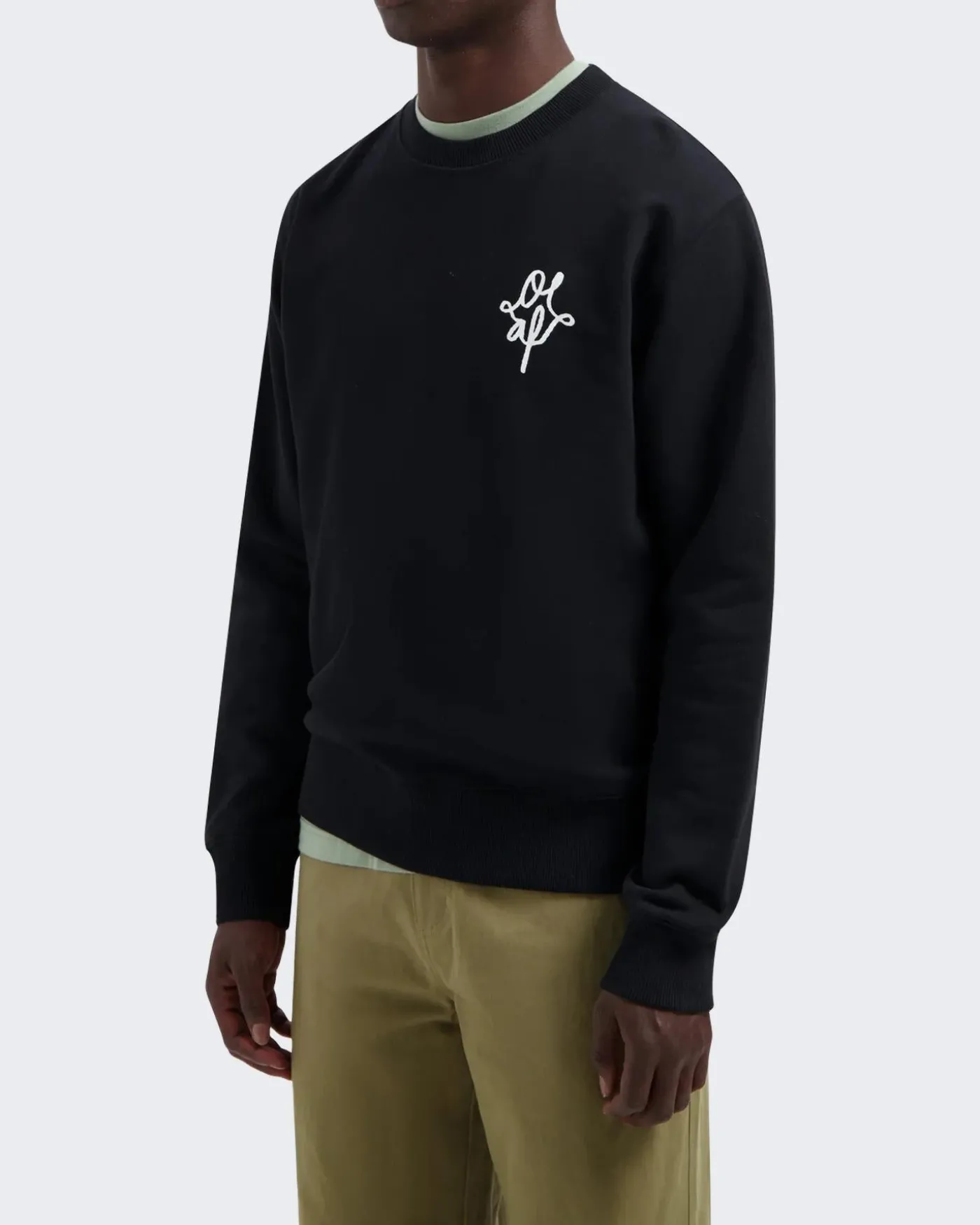 Heren Monogram Graphic Crewneck
