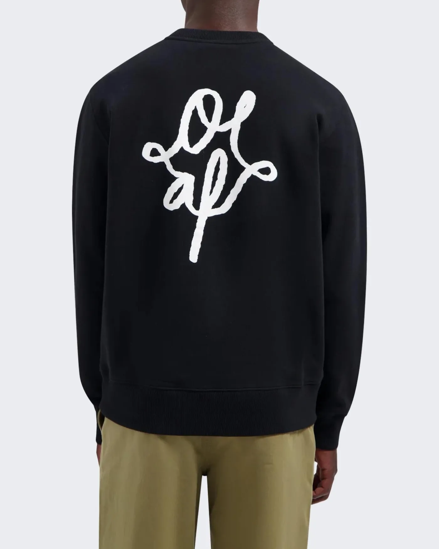 Heren Monogram Graphic Crewneck