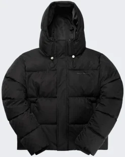 Heren Monogram Puffer Jacket Zwart